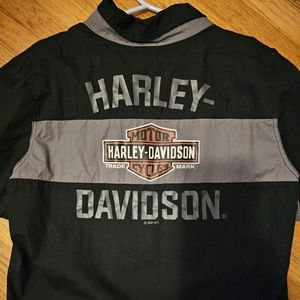 Youth Harley Davidson button up